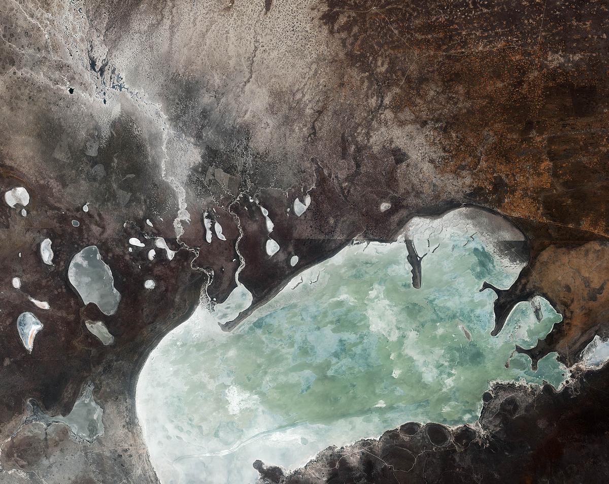 Northern Namibia Etosha salt pan