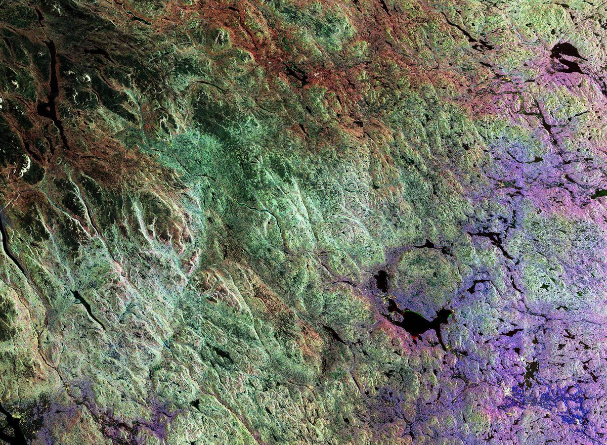 Siljan Ring In Sweden