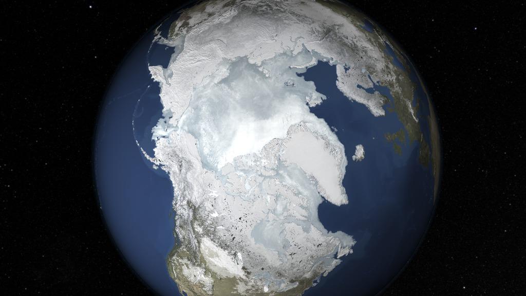 Arctic Shelf Region Holds Vast Stores of Frozen Methane