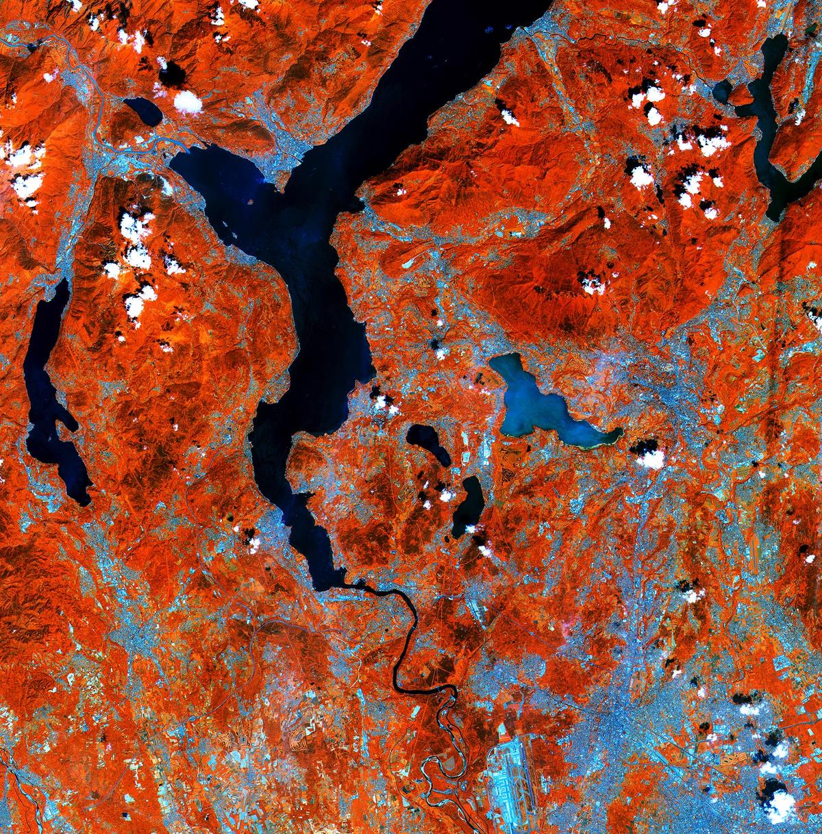 Earth From Space: Northern Italy