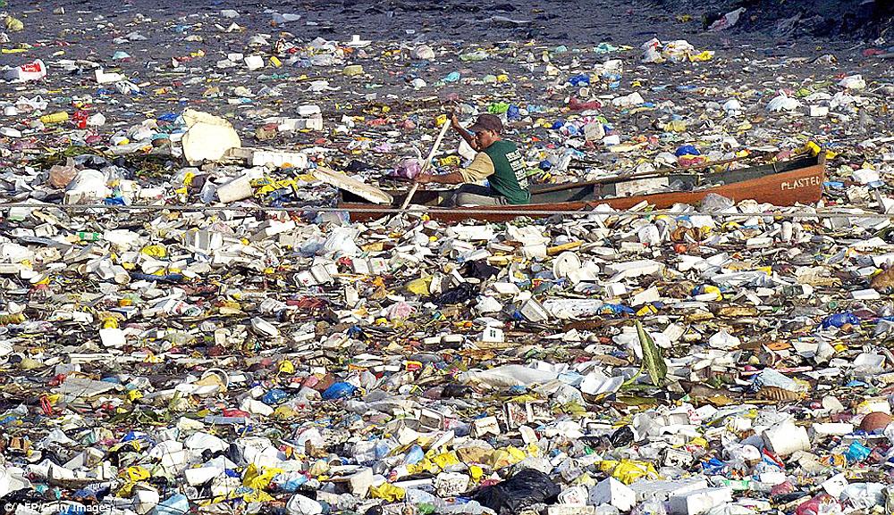 NASA Scientists Create Ocean Garbage Patch Visualization Experiment