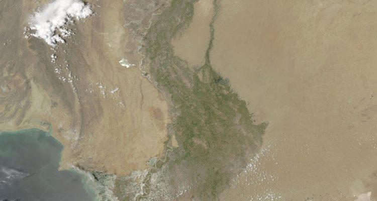 The Indus River in Pakistan