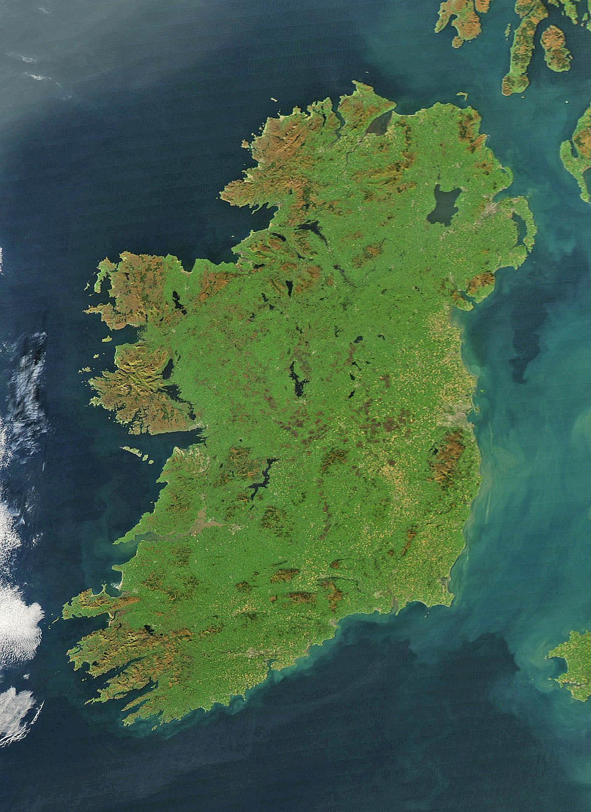 A beautiful mosaic of Ireland