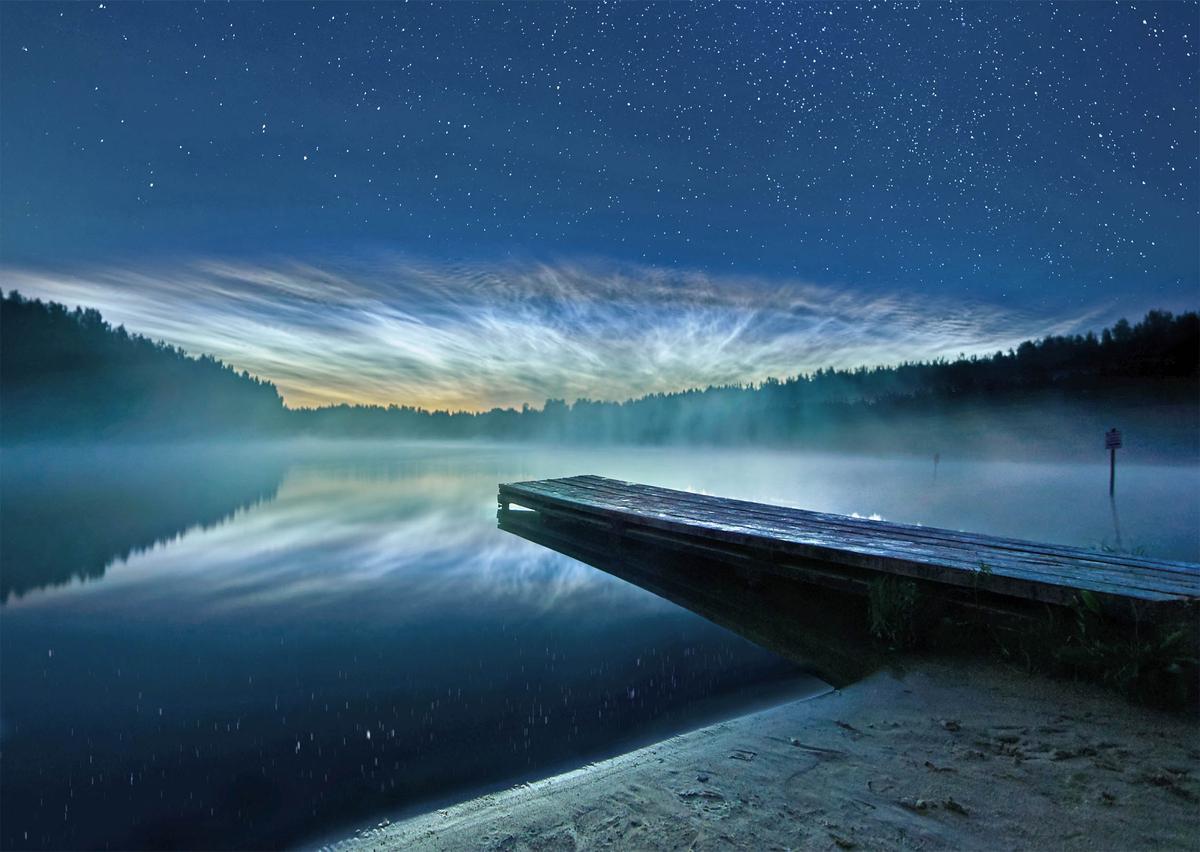 Studying noctilucent clouds to learn more about the atmosphere