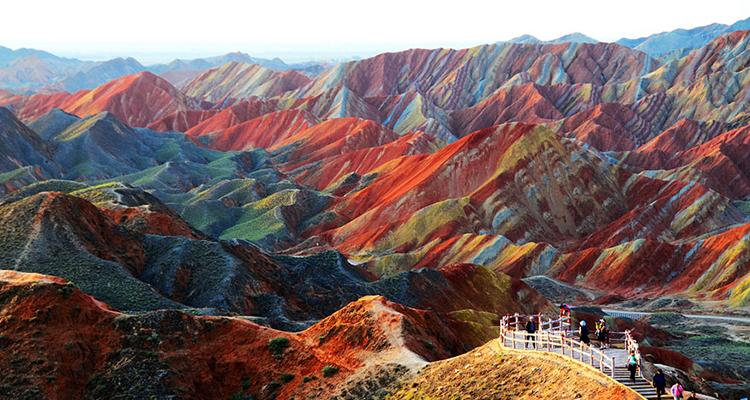 Zhangye National Geopark in China