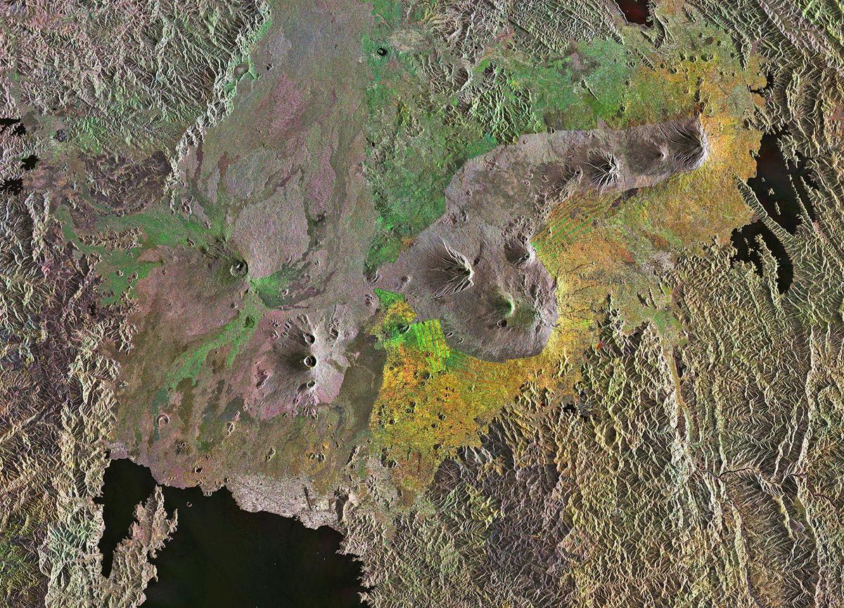 Vibrant video of the Virunga Mountains
