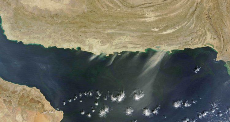 Dust over the Arabian Sea