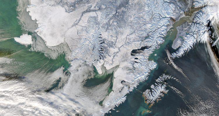 Wintery weather hits southwestern Alaska