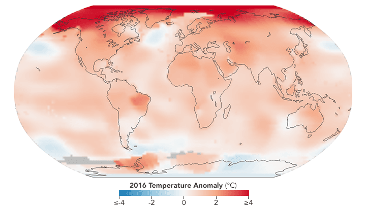 A look at how 2016 became the hottest year on record