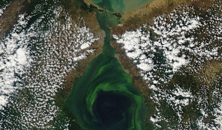 Lake Maracaibo in Venezuela