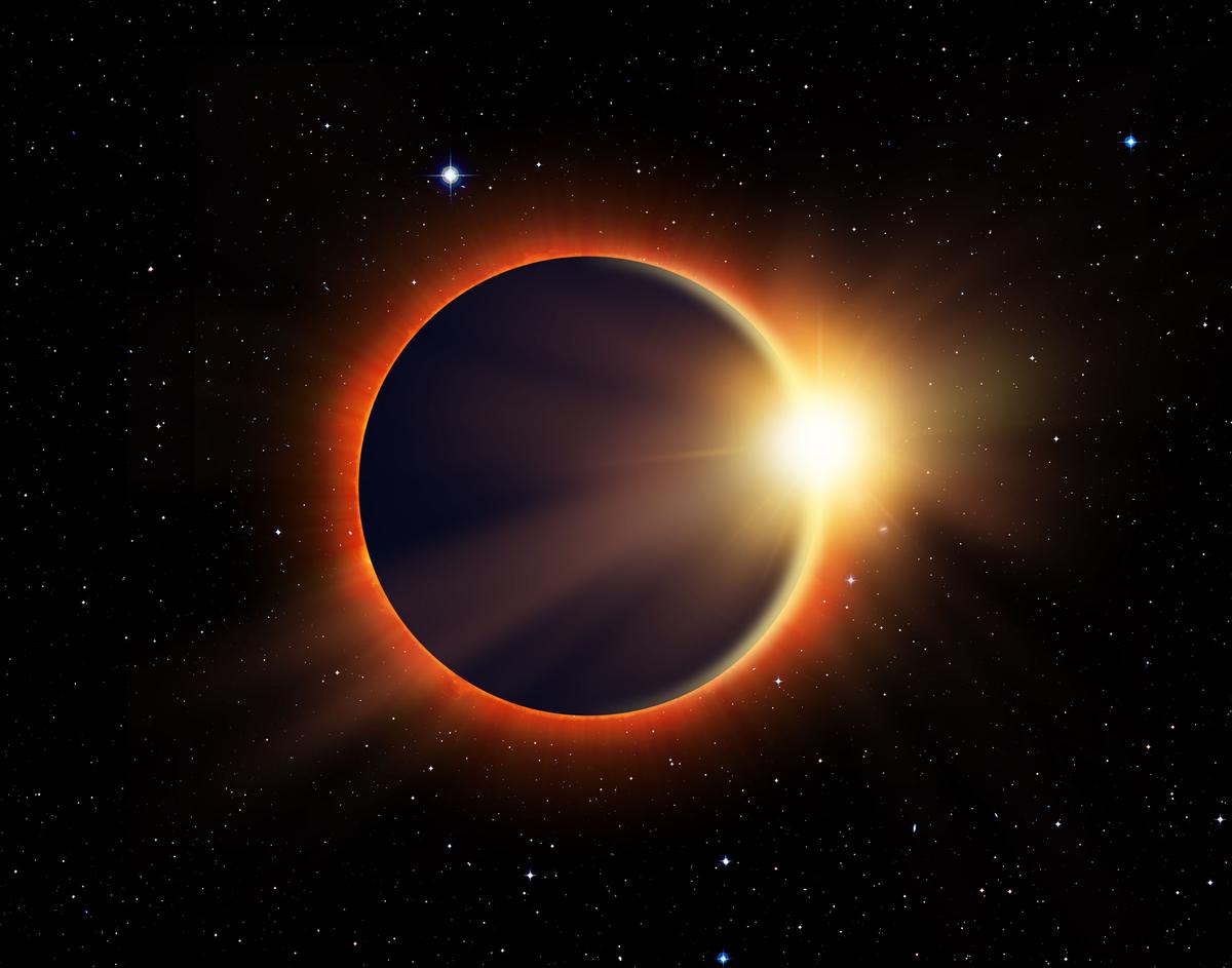Solar eclipse happening in the southern hemisphere on Sunday
