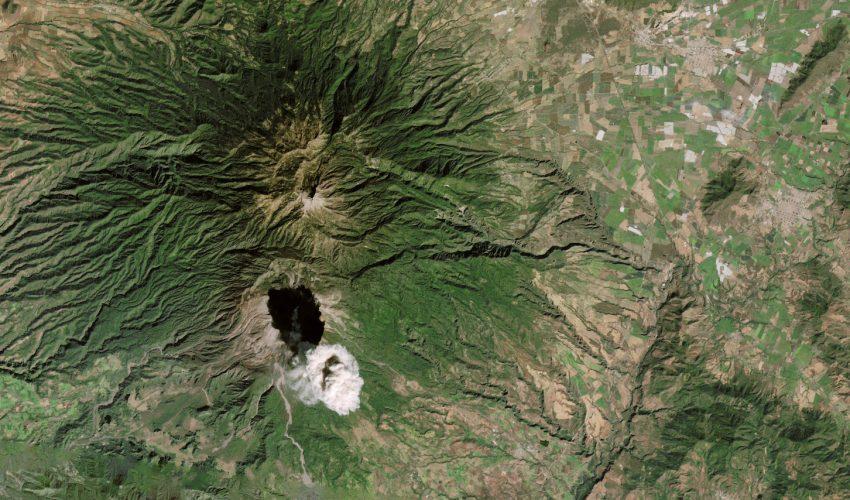 Colima Volcano in Mexico