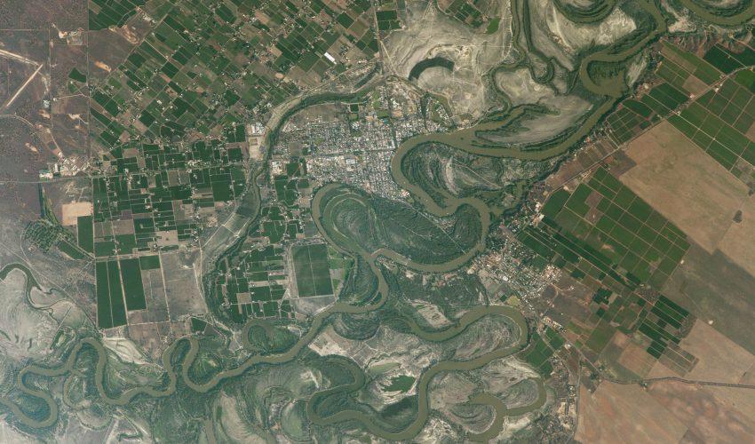 The Murray River Winds Through South Australia