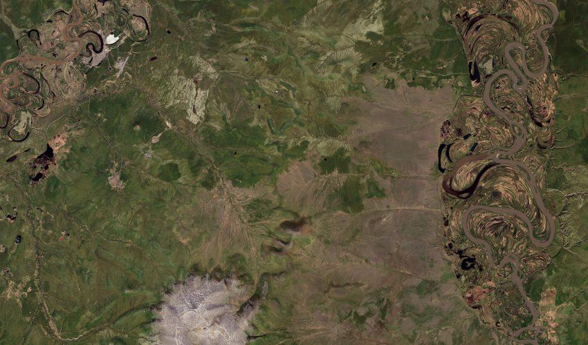 The Batagaika Crater in Siberia continues to expand