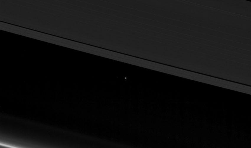 Cassini takes one last glimpse at Earth