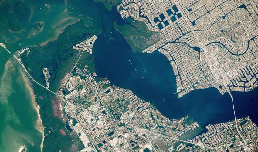 Cape Coral, Florida from the International Space Station