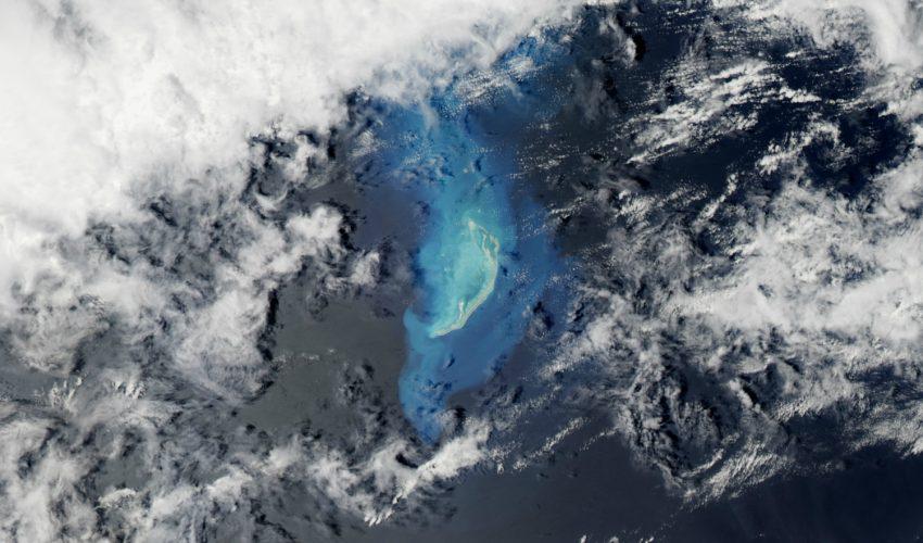The Cargados Carajos Shoals in the Indian Ocean