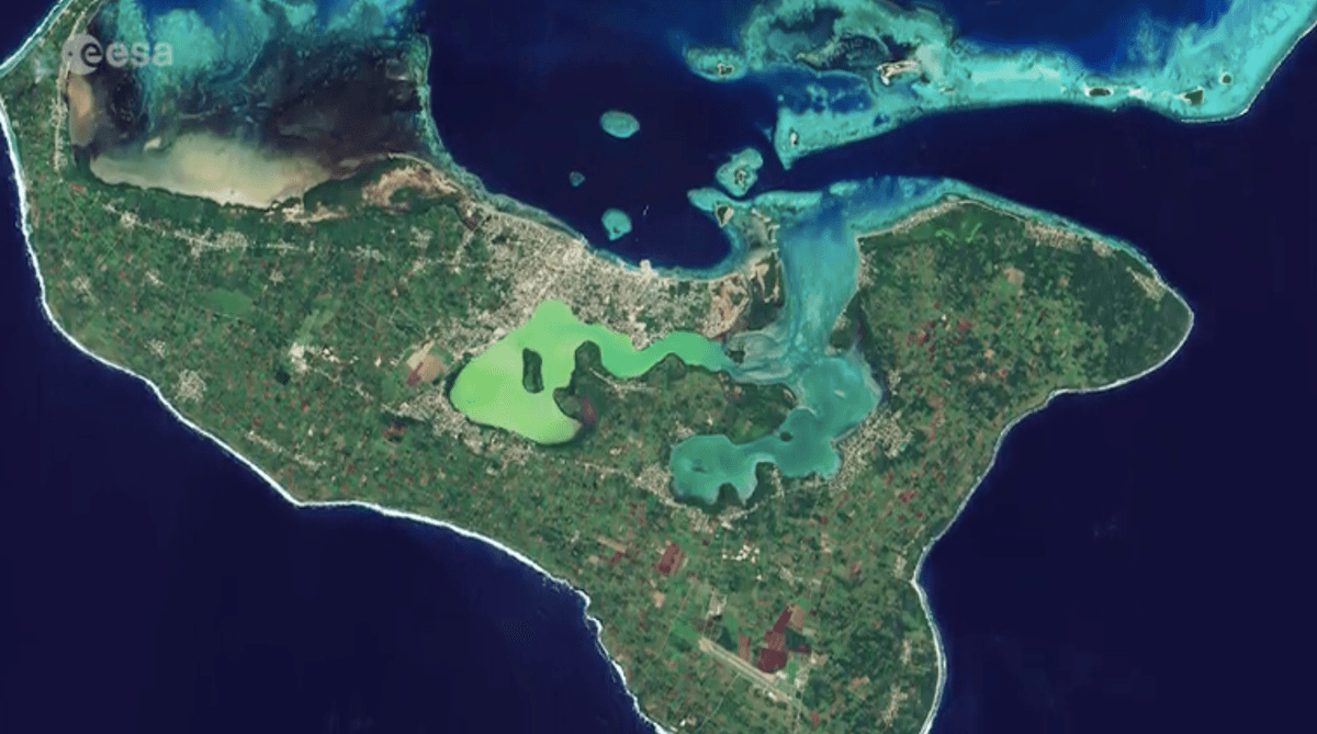 Earth from Space: Tongatapu