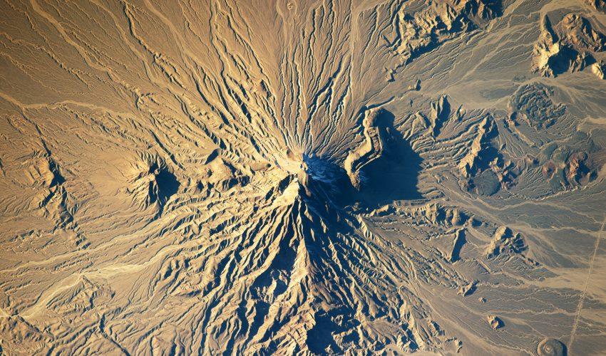 Bazman Volcano in Southern Iran