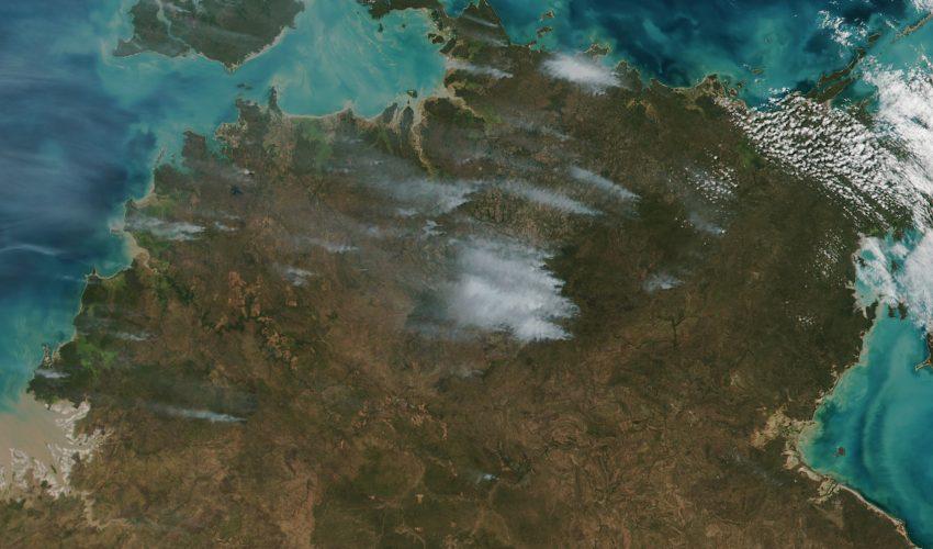 Fires burning in northern Australia