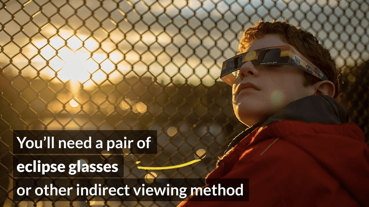 How to safely watch a solar eclipse