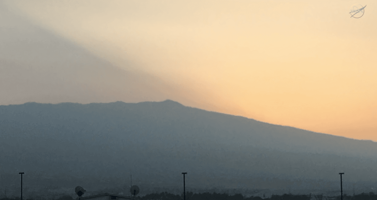 Vog, not fog, in Kona Hawaii