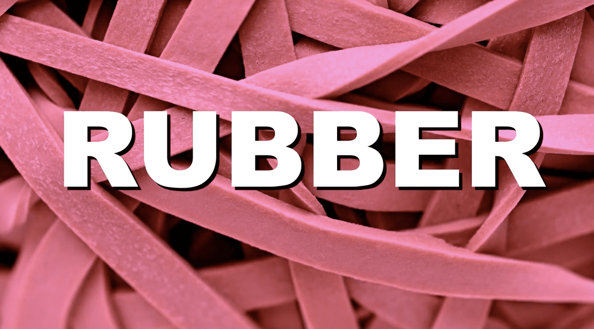 How rubber makes sports possible
