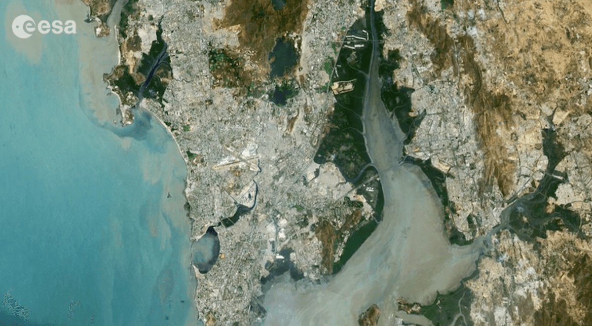 Earth from space: Mumbai, India