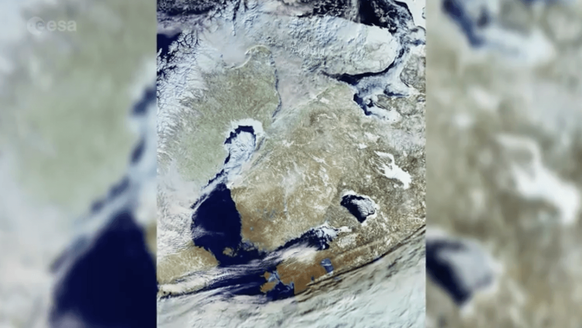Earth from space: northeastern Europe