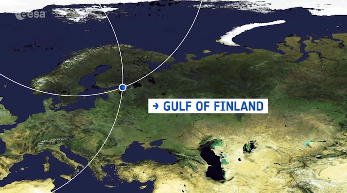 Earth from Space: Gulf of Finland