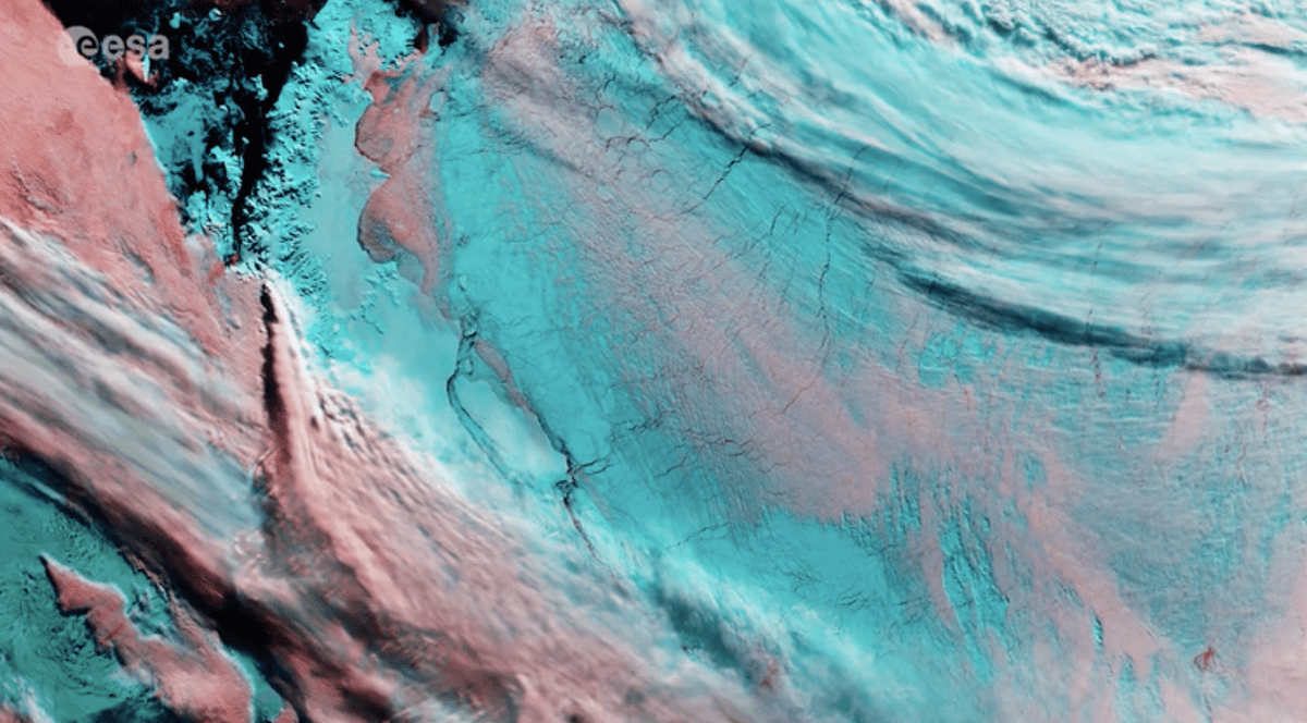 Earth from Space: The Larsen Ice Shelf