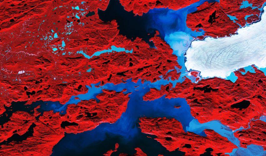 The Nordenskiold Glacier in Greenland