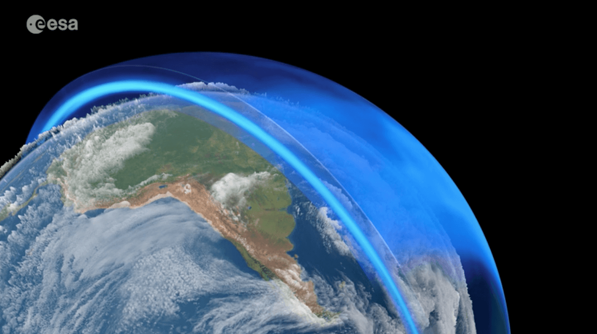 Monitoring changes in atmospheric ozone
