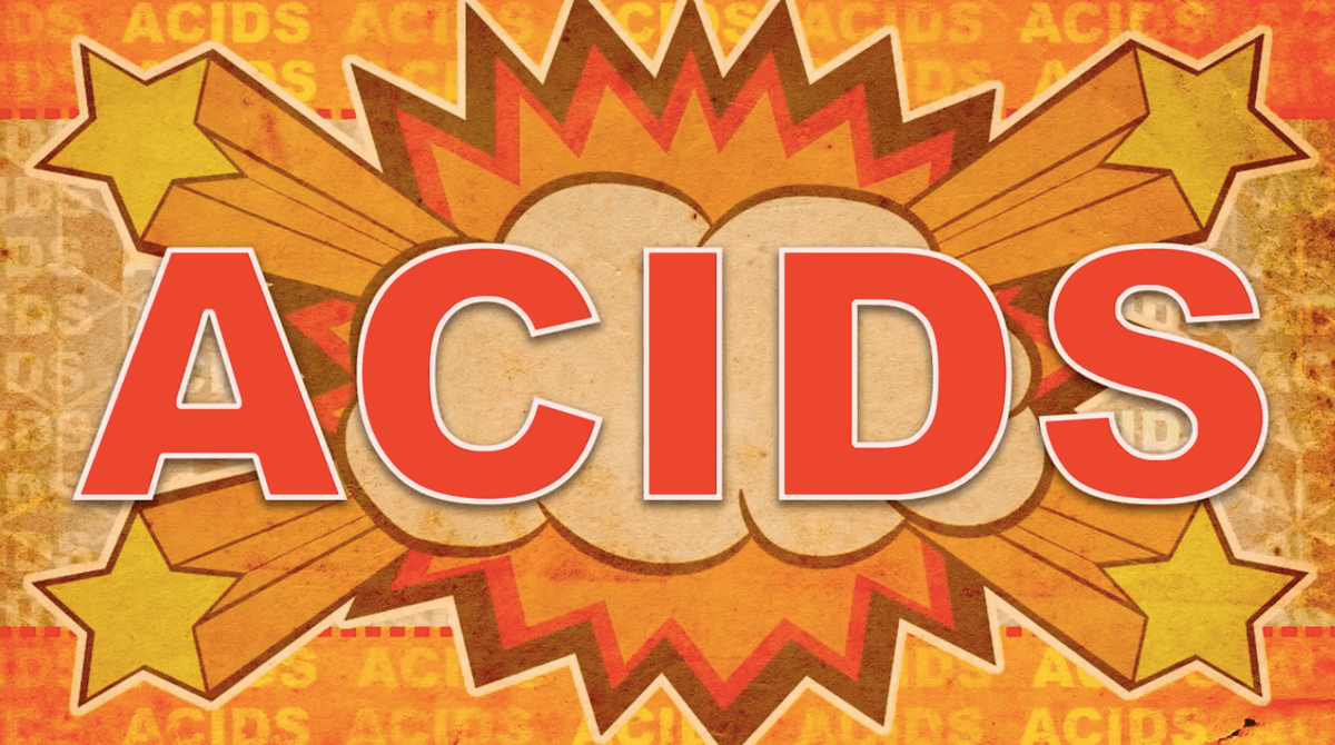 How acids create dramatic chemical reactions