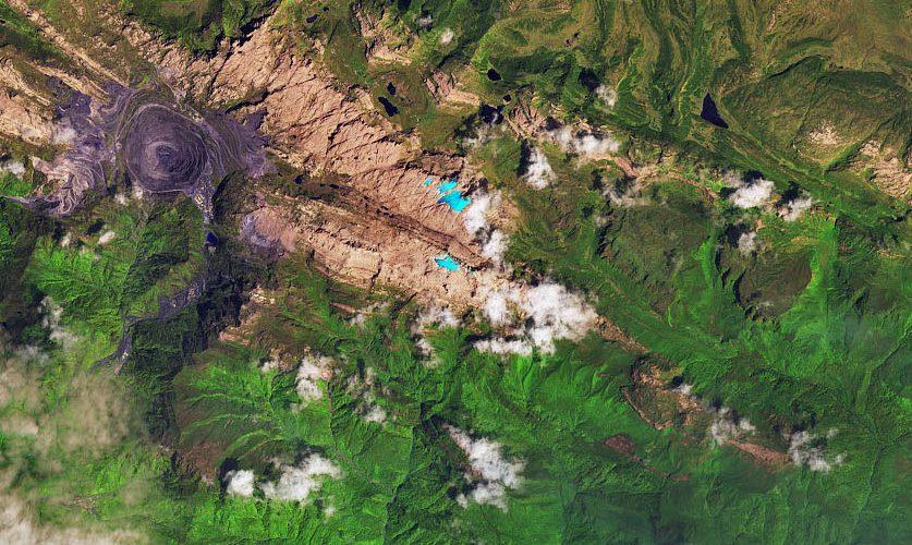 Melting Tropical Glaciers in Indonesia