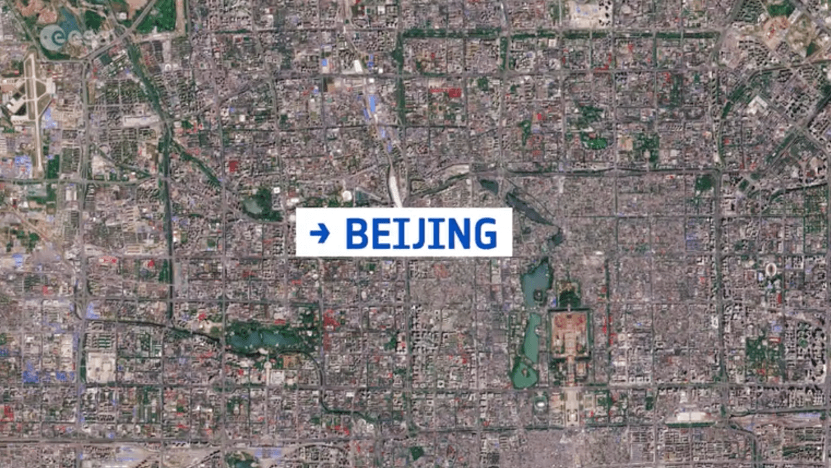 Beijing and northeast China