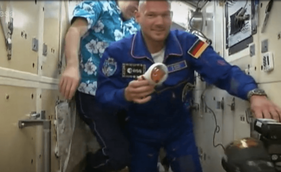 Horizons crew arrives at the International Space Station