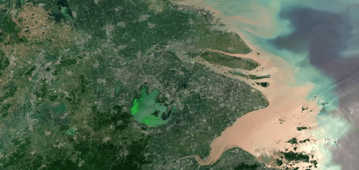 Shanghai from space