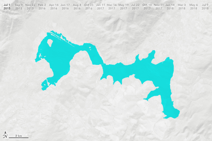 Water in Cape Town, South Africa, is on the rebound