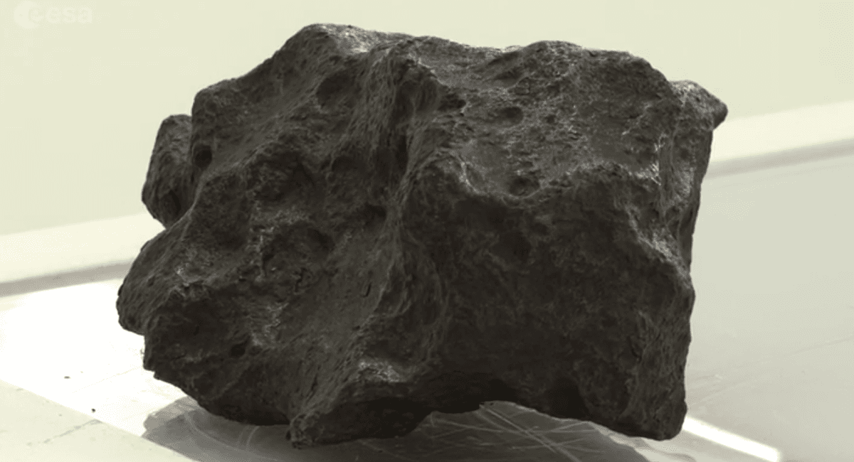 Meteorites represent a sustainable human society