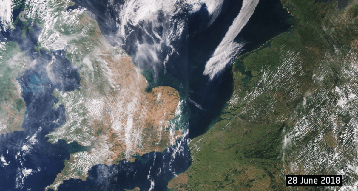 Heatwave has transformed Europe