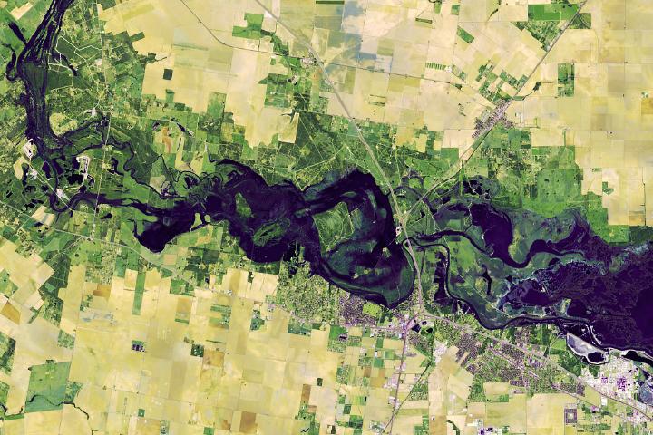 October rainfall causes intense flooding in central Texas