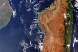 Madagascar from space