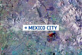 Mexico City from space