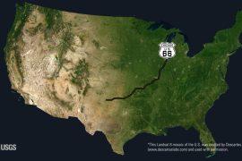 Route 66 symbolizes American freedom