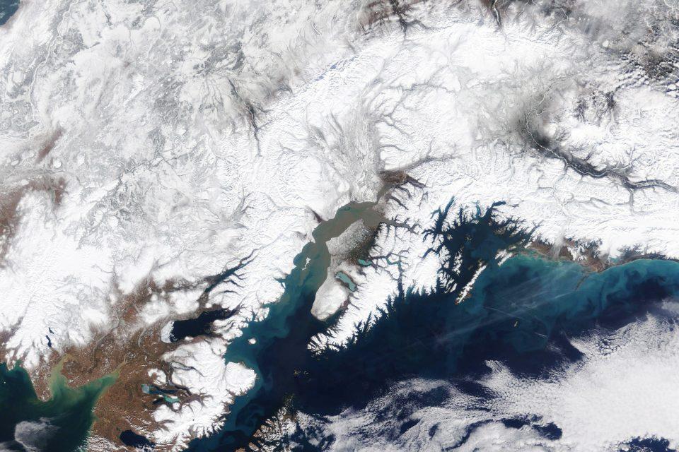 Unusually warm weather in Alaska