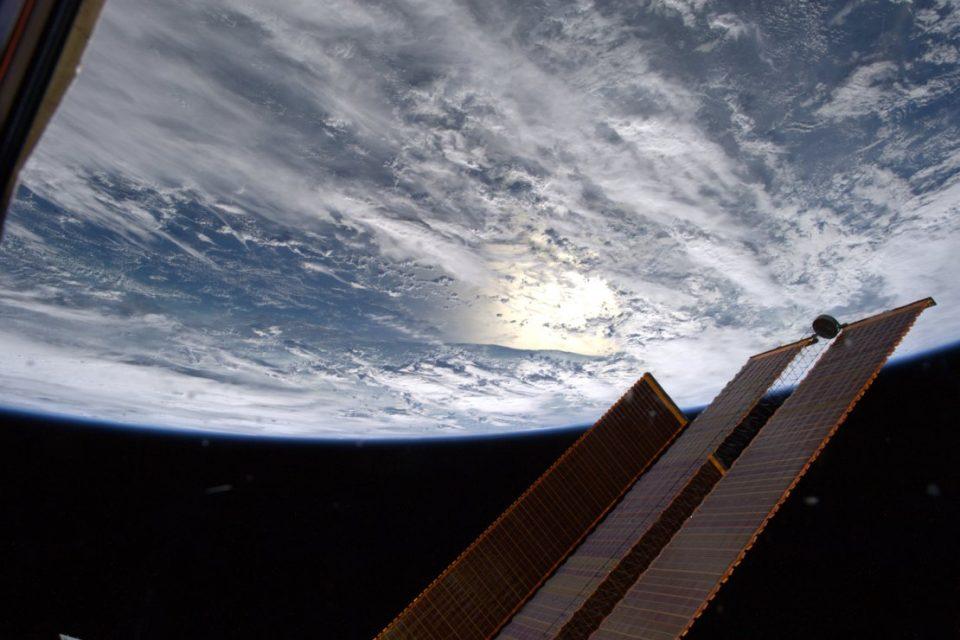 Astronaut's remarkable view of Earth