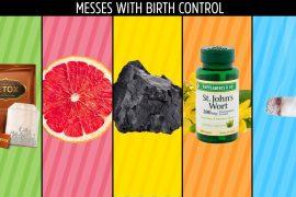 Not everything mixes well with birth control