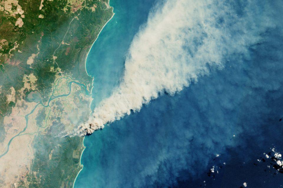 Unseasonably early bushfires in Australia