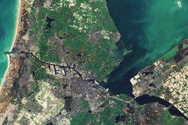 Amsterdam in the Western Netherlands